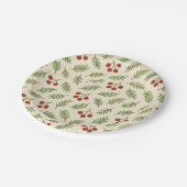 Sweet Cherry Natural Harmony ペーパープレート (アングル)