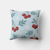 ❄️ Sweet Cherry Snowfall Collection クッション (裏面)