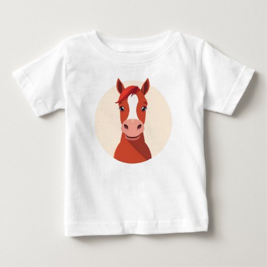 Sweet Chestnut Pony T-Shirts ベビーTシャツ (正面)