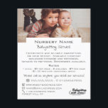 Sweet Children Babysitter, Daycare, Nursery Advert チラシ<br><div class="desc">Sweet Children,  Babysitter,  Daycare,  Nursery Advertising Flyer by The Business Card Store.</div>