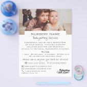 Sweet Children Babysitter, Daycare, Nursery Advert チラシ (シングル)