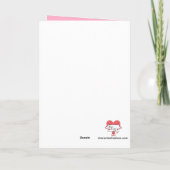 Sweet, Chocolate Birthday Cake: Red Blank カード (裏面)