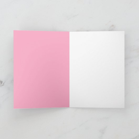 Sweet, Chocolate Birthday Cake: Red Blank カード (内部)