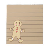 Sweet Christmas Cookieメモ帳 ノートパッド (正面)