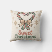 Sweet Christmas Cozy Holiday Decor クッション (裏面)