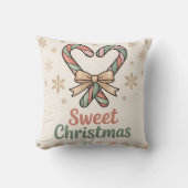 Sweet Christmas Cozy Holiday Decor クッション (正面)