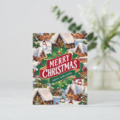 Sweet Christmas Greeting ポストカード (スタンド正面)