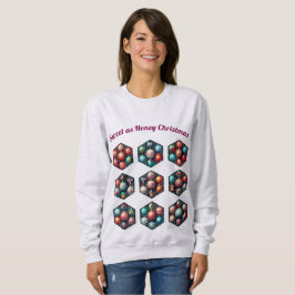 Sweet Christmas |  Hexagon Ornament Sweatshirt スウェットシャツ