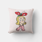 Sweet Cindy Lou Who Portrait クッション (正面)