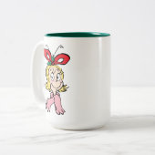 Sweet Cindy Lou Who Portrait ツートーンマグカップ (正面左)