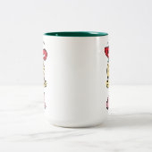 Sweet Cindy Lou Who Portrait ツートーンマグカップ (中央)