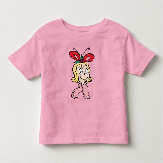 Sweet Cindy Lou Who Portrait トドラーTシャツ (正面)