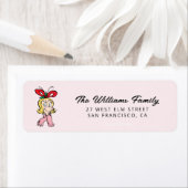 Sweet Cindy Lou Who Portrait ラベル (インサイチュ)