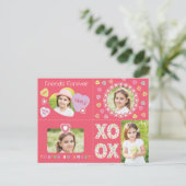 Sweet Classroom Valentine's Dayフォトカカスタムード シーズンポストカード (スタンド正面)