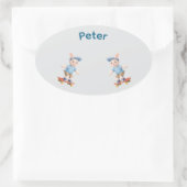 Sweet Collection 楕円形シール (バッグ)