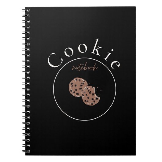 Sweet Cookie Baking Journal for Homemade Recipes ノートブック (正面)
