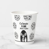 Sweet Cookie Mouse First Birthday 紙コップ (正面)