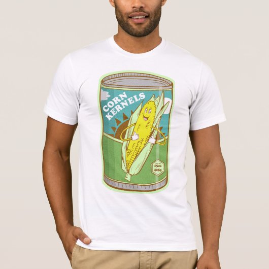 Sweet Corn in a Can Tシャツ (正面)