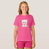 Sweet & Cozy Bear Kids T-Shirt Tシャツ (正面フル)