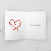 Sweet Cream Dog Love You カード (内部)