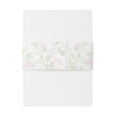 Sweet Crest w/ Blush Pink Bow 招待状ベリーバンド (裏面例)