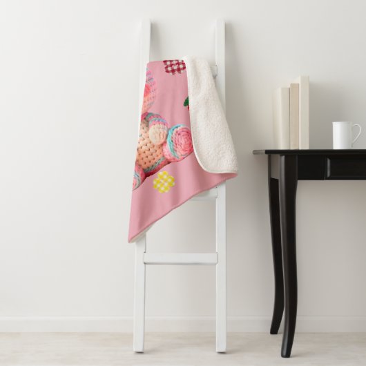 Sweet Crochet Bunny シェルパブランケット (インサイチュ)