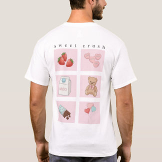 Sweet Crush Cute Aesthetic Shirt Tシャツ