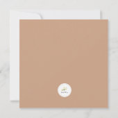 Sweet Cupcake Birthday Flat Greeting Card カード (裏面)