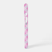 Sweet & Cute Checkered Pattern Phone Case iPhone 16ケース (左側面)