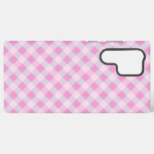 Sweet & Cute Checkered Pattern Phone Case Samsung Galaxyケース (裏面横)