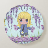 sweet dalls anime style ラウンドクッション (裏面)