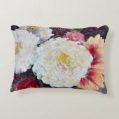 Sweet Delight flower painting アクセントクッション (裏面)