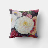 Sweet Delight flower painting クッション (裏面)