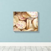 Sweet Discoディスク キャンバスプリント (インサイチュ (ウッドフロア))