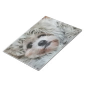 Sweet dog, puppy ノートパッド (アングル)