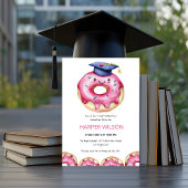 Sweet Donut Graduation Party 招待状