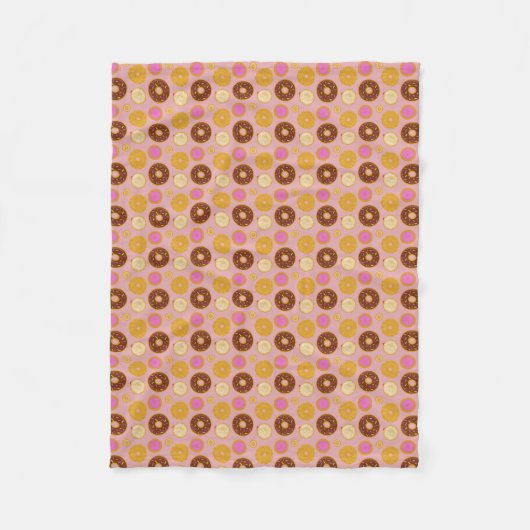 Sweet Donuts Blanket  フリースブランケット (正面)