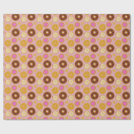 Sweet Donuts Wrapping Paper ラッピングペーパー