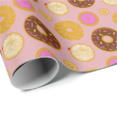 Sweet Donuts Wrapping Paper ラッピングペーパー (ロールコーナー)
