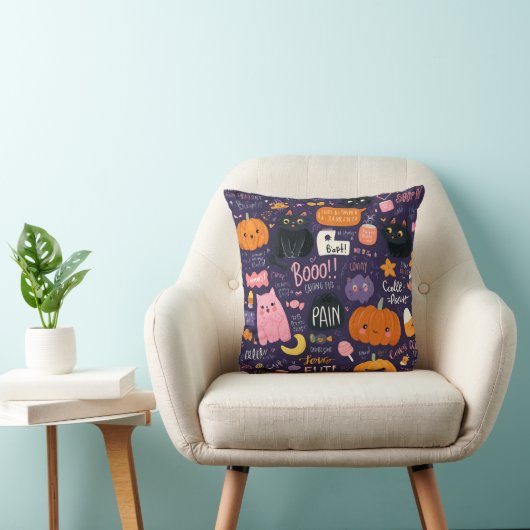 Sweet drawing hallo pillow  クッション (椅子)