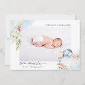 Sweet Dreams少年の誕生のお知らせ 案内状 (正面)