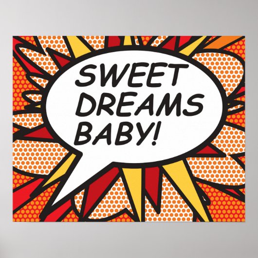 SWEET DREAMS BABY! コミック ポスター (正面)