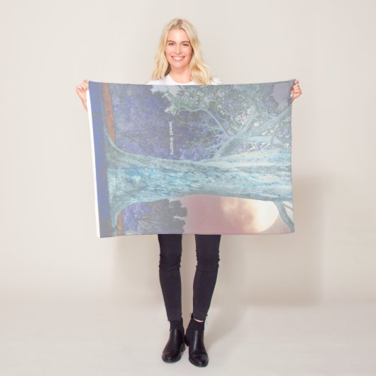 sweet dreams baby blanket.  フリースブランケット (インサイチュ)