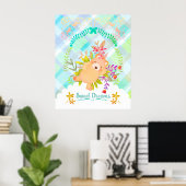 Sweet Dreams Bear ポスター (ホームオフィス)