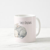 Sweet Dreams Bunnies コーヒーマグカップ (正面右)
