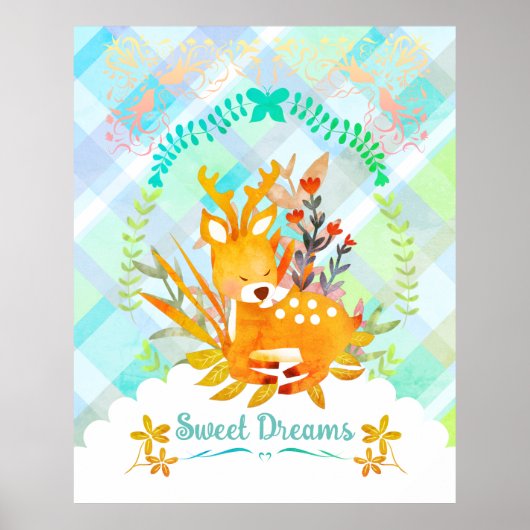 Sweet Dreams Deer ポスター (正面)