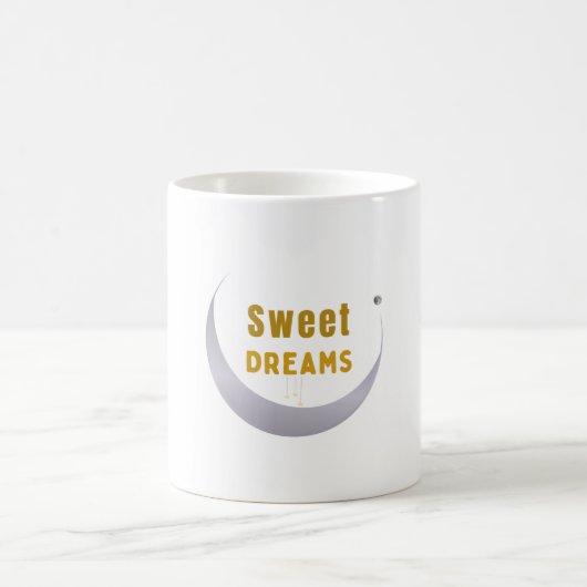 Sweet Dreams Funny Coffee Mug – For Lazy Mornings コーヒーマグカップ (中央)