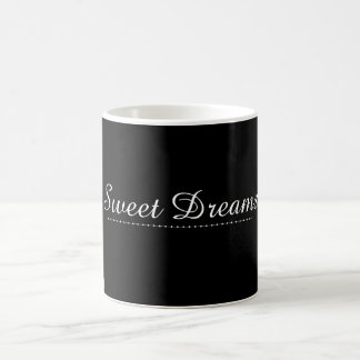 Sweet Dreams - MUG Noir et blanc コーヒーマグカップ
