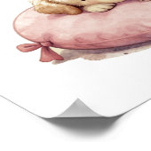 Sweet dreams nursery poster ポスター (角)