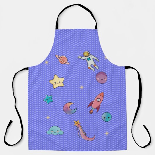 Sweet dreams soft violet エプロン (正面)